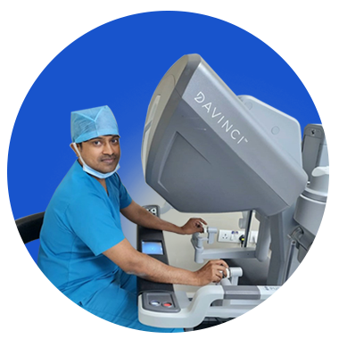 Dr. Prabhu Karunakaran, a Consultant Pediatric Urologist and Robotic Surgeon
